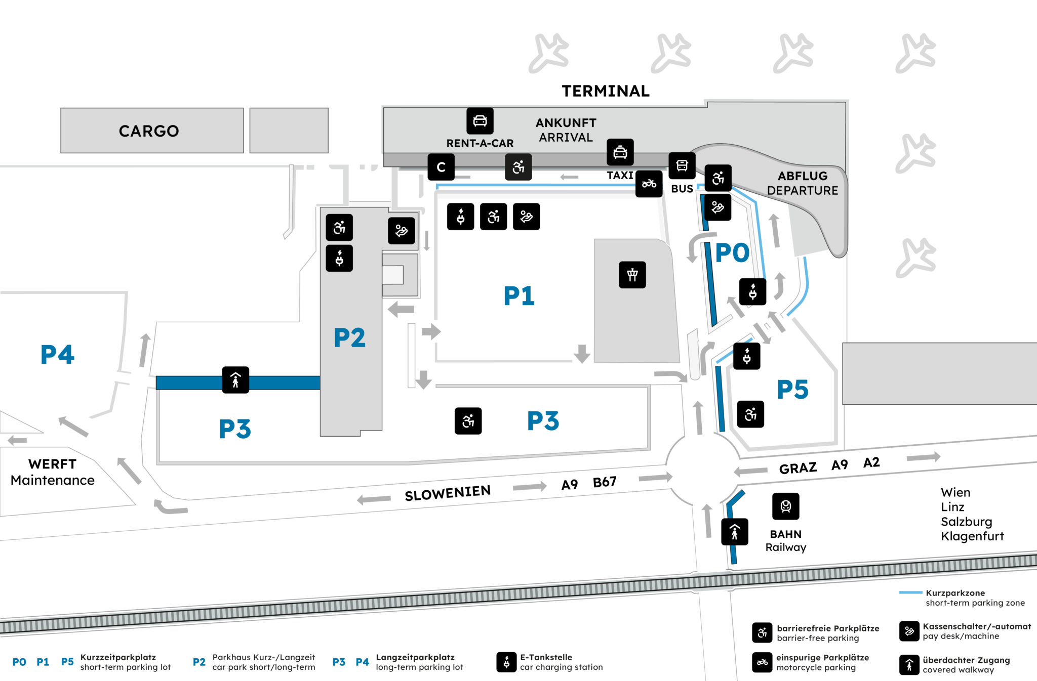 Parking map
